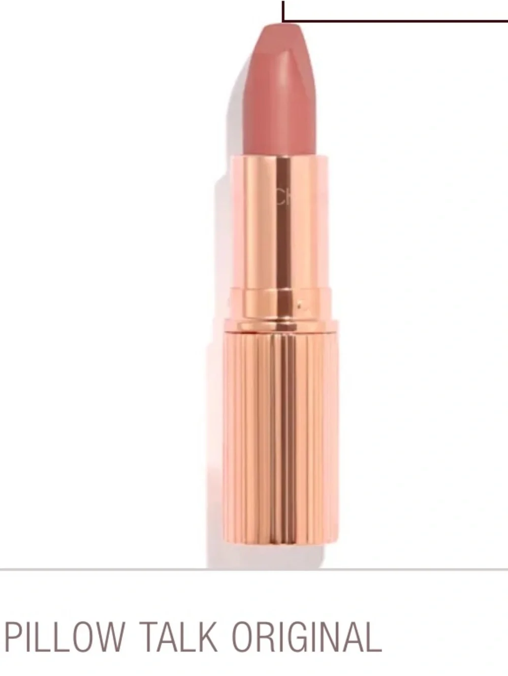 Charlotte Tilbury Pillow Talk fair kissing Lipstick